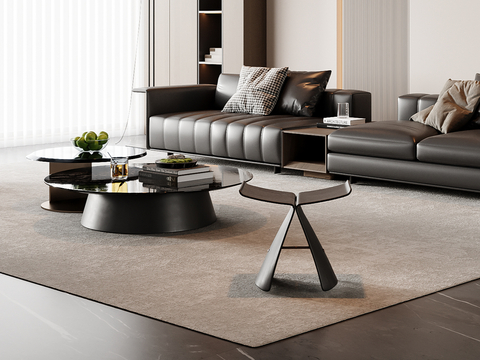 Italian Sofa Coffee Table Sectional Sofa