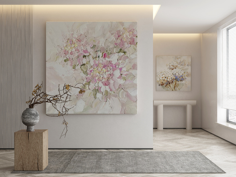 modern oil painting flower painting decorative painting