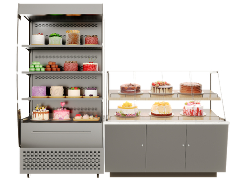 Modern Cake Display Cabinet Freezer