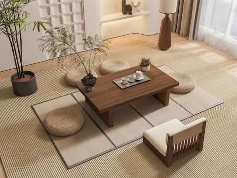 New Chinese Tatami Tea Table