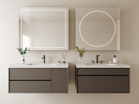 modern bathroom cabinet washstand