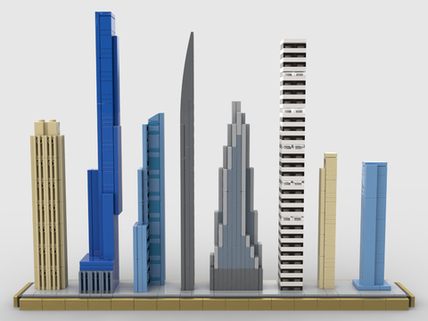 LEGO Toys Manhattan Building Blocks