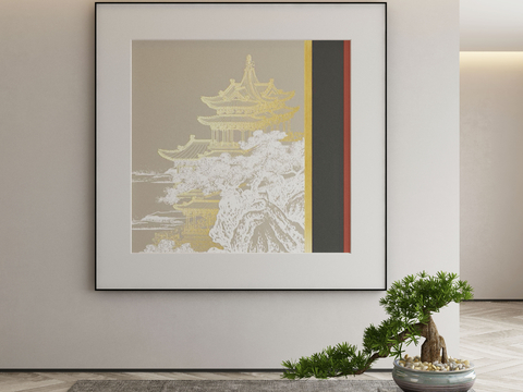 New Chinese Architectural Painting Decorative Painting