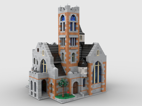 LEGO Toy Blocks Church