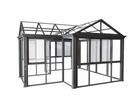 Sunshine room steel frame