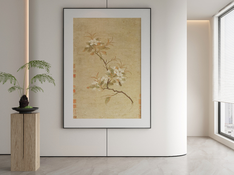 New Chinese Decorative Painting Flower Hanging Painting