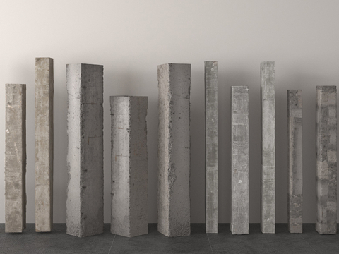 Cement Column Stone Column Strip Stone Column Slab Column