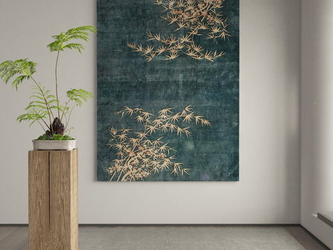 New Chinese Texture Painting Decorative Painting