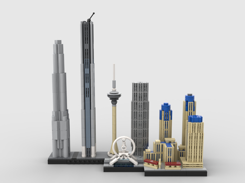 Lego toy building blocks toy landmark building