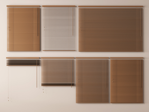 Modern curtains venetian blinds pull-out blinds