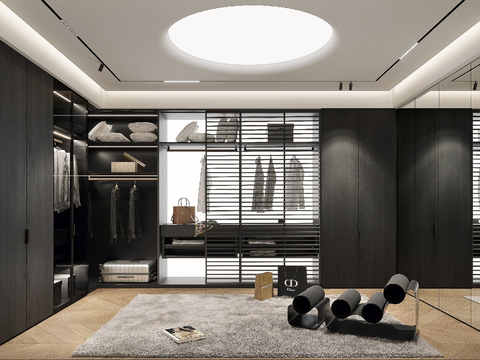 Modern Cloakroom