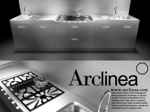 Arclinea modern cabinet