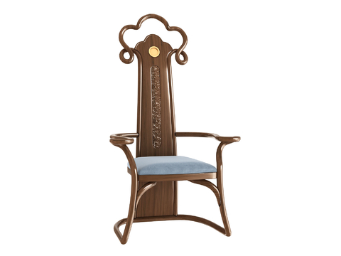 Neo-Chinese Style Chair Lounge Chair