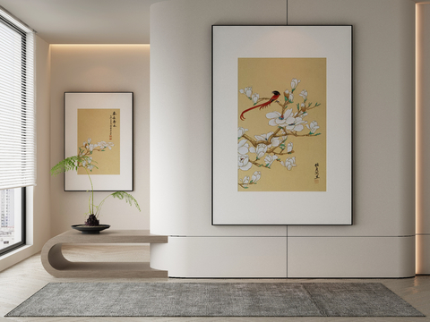 New Chinese Flower Painting Decorative Painting