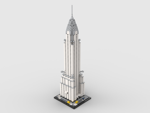 LEGO Chrysler Building Building Block Skyscraper Toy