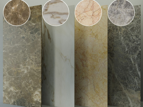 Affordable Luxury Style Marble Rock Slab Tile