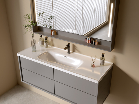 Modern suspension basin wash table