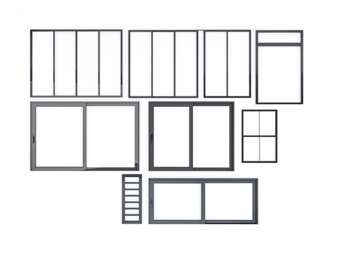 Modern windows casement