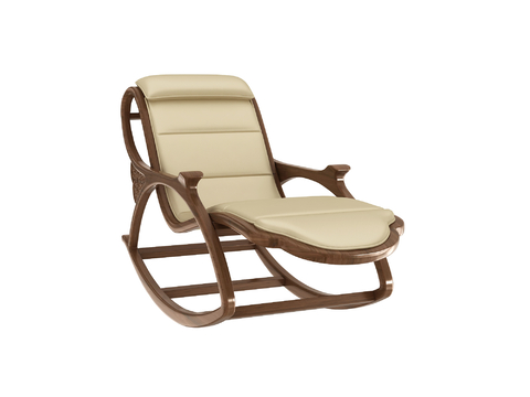 New Chinese Lounge Chair Rocking Chair