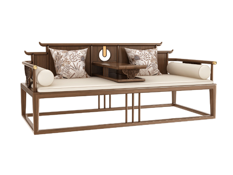 New Chinese-style Arhat Bed