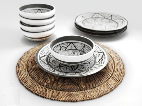 Zoco home Modern Tableware Dinner Plate Dishes