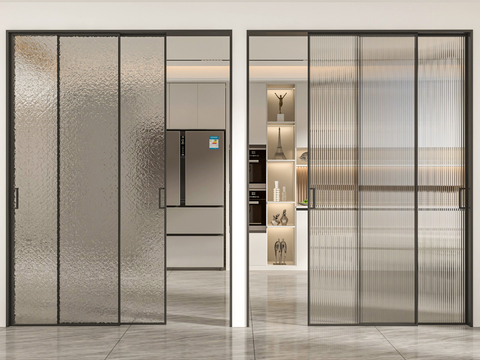 Changhong glass door sliding door