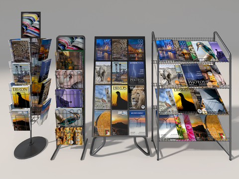 Magazine Shelf Magazine Rack