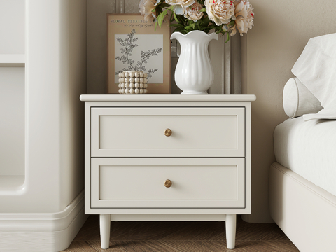 Cream Style bedside table