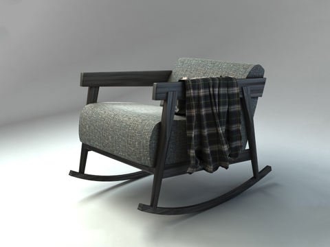 Modern Armchair Rocking Chair Lounge Chair