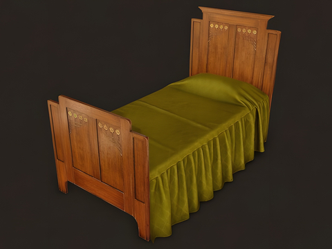 American Single Bed Old Bed