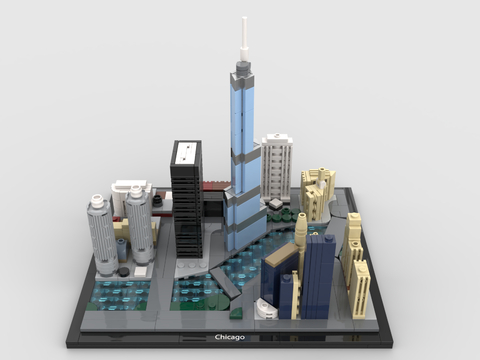 Lego toy building blocks toy landmark building