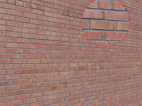 PBR seamless red brick red brick wall antique brick cement brick