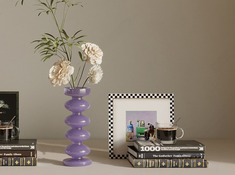 Dopamine Vase Books Glass Coffee Cup Ornaments