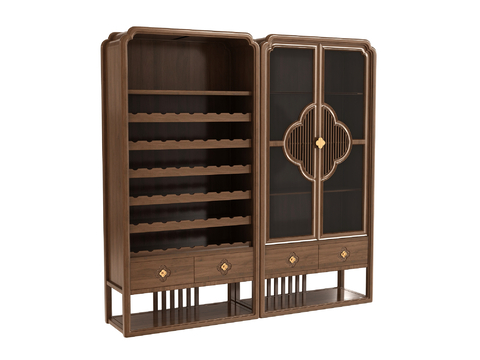 New Chinese Wine Cabinet