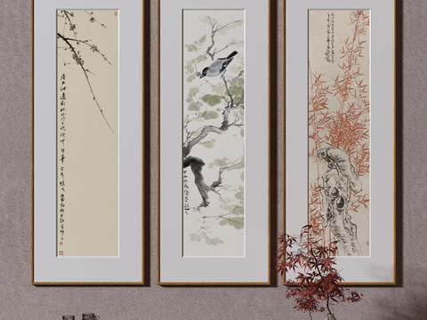 New Chinese Flower and Bird Painting Decorative Painting