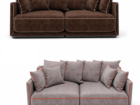 IDEA double sofa soft sofa