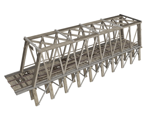 Railway Bridge Wooden Bridge Suspension Bridge Railway Track