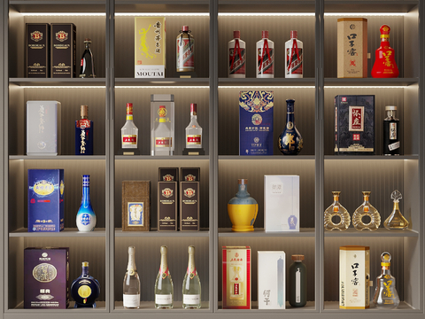 Liquor bottle Moutai wine box Wuliangye