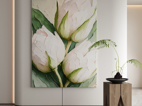 modern oil painting flower painting decorative painting