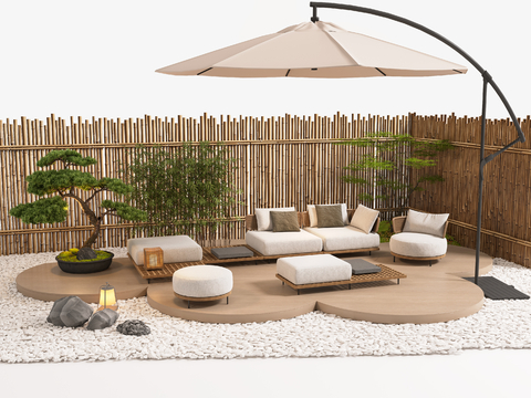 Outdoor Sofa Sectional Sofa Sunshade