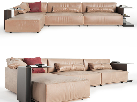 Poltrona Frau Couch corner sofa