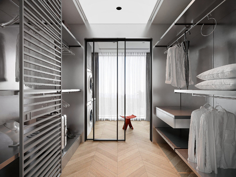 Modern Cloakroom