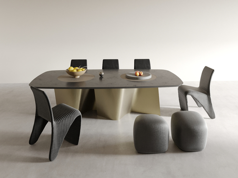 Modern Dining Table and Chair