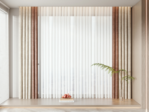 Modern Curtain Screen Gauze Curtain