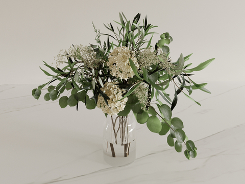 Vase floral flower arrangement