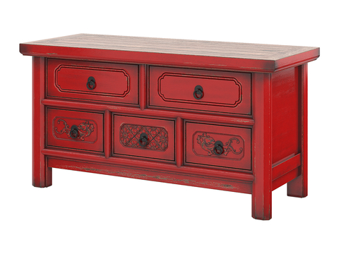 New Chinese-style Bucket Cabinet Side Cabinet