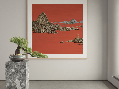 New Chinese Landscape Painting Decorative Painting