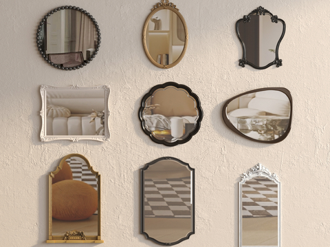 French Mirror Decorative Mirror Bathroom Mirror