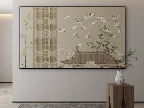 New Chinese Architectural Painting Decorative Painting