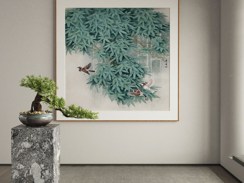 New Chinese Ink Painting Decorative Painting